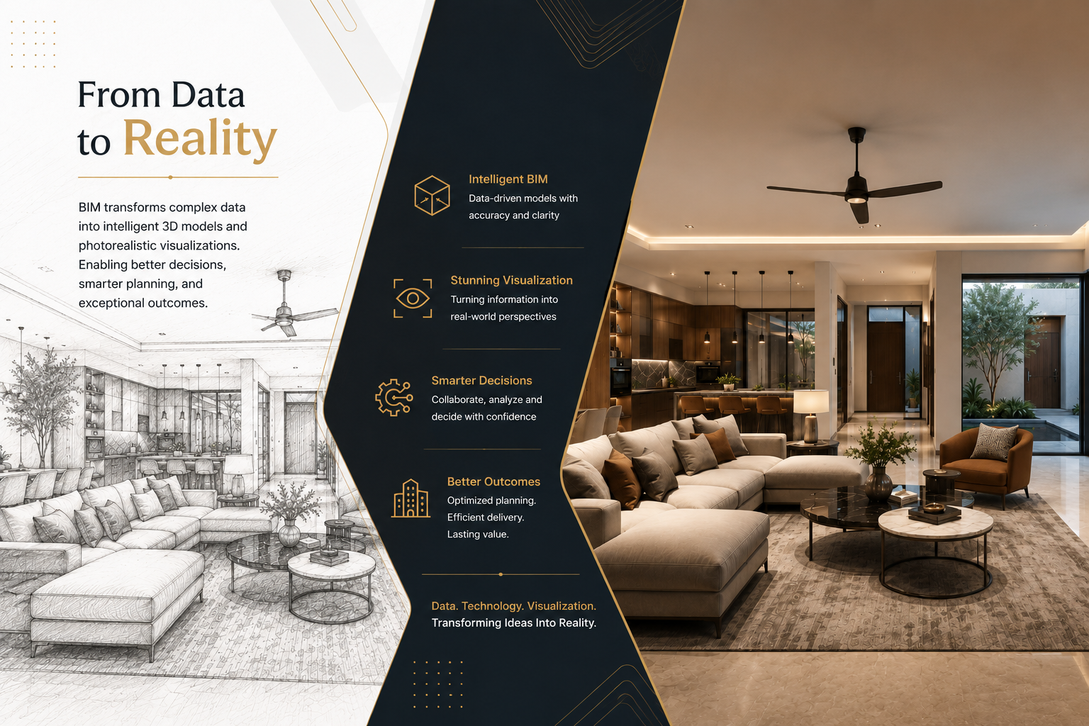 Visualization Data to Reality